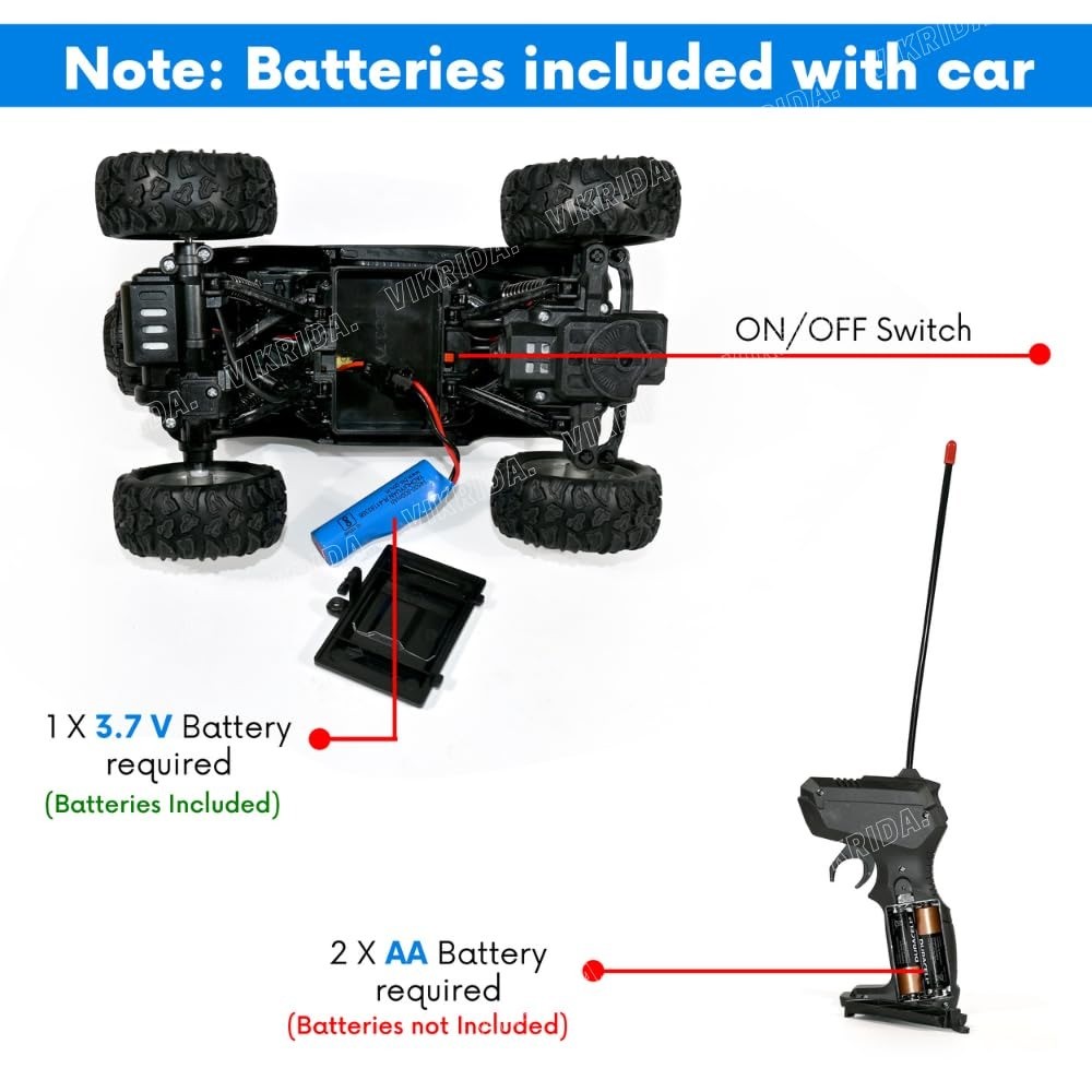 Remote Control Off-Road Truck Set -SS01509NT - Double adventure with two rugged RC jeeps