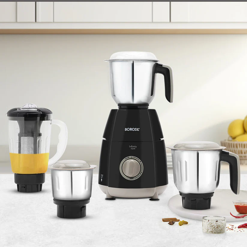 INFINITY 750W 4JAR MIXER GRINDER (AM-HAMG04-BM)